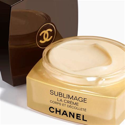 chanel la creme corps|SUBLIMAGE LA CRÈME CORPS ET DÉCOLLETÉ Body Care.